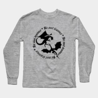 Hic sunt dracones Long Sleeve T-Shirt